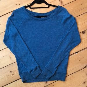 Aerie by American Eagle blue crew neck